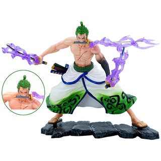 โมเดลฟิกเกอร์ PVC อนิเมะ One Piece Roronoa Zoro kimono ขนาด 17 ซม. เหมาะกับของขวัญ ของเล่นสําหรับเด็ก และผู้ใหญ่