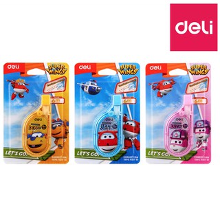 Deli เทปลบคำผิด (6m.x5mm.) Super Wings H21701