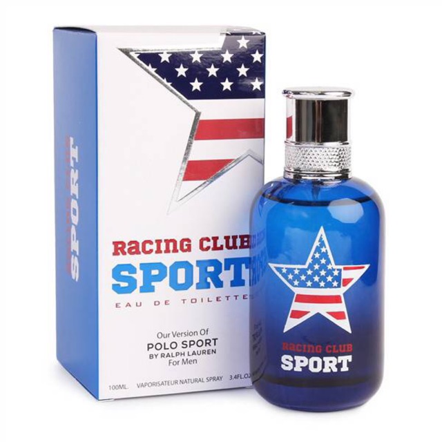 น้ำหอมนำเข้า RACING CLUB - SPORT 100 ml.