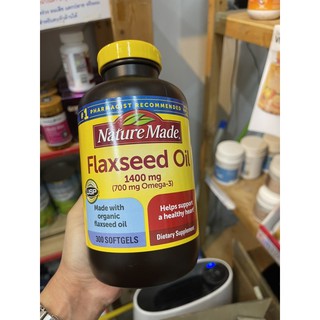 Nature Made Flaxseed Oil 1400 mg., 300 Softgels