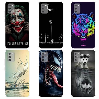 เคส ซัมซุง Samsung Galaxy A02S M02S Case การ์ตูน Venom Soft TPU เคสซิลิโคน โทรศัพท์มือถือ เคส