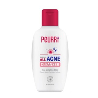 Peurri Clear All Acne Cleanser เพียวรี เจลล้างหน้า อ่อนโยน เหมาะกับ คนเป็นสิว ขนาด 100 ml (19045)