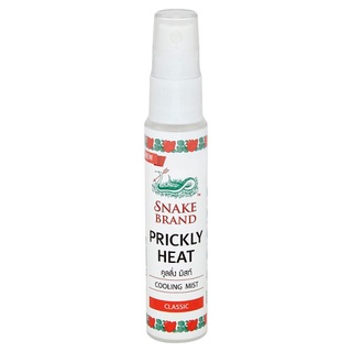 ราคาพิเศษ!! ตรางู ปริกลี่ฮีท คลาสสิค คูลลิ่ง มิสท์ 30มล. Snake Brand Prickly Heat Classic Cooling Mist 30ml