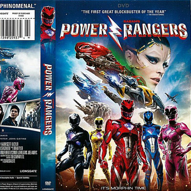 เด็ก MOVIE VIDEO Cassette - POWER RANGERS THE MOVIE SUBTITLE อินโดนีเซียล่าสุด