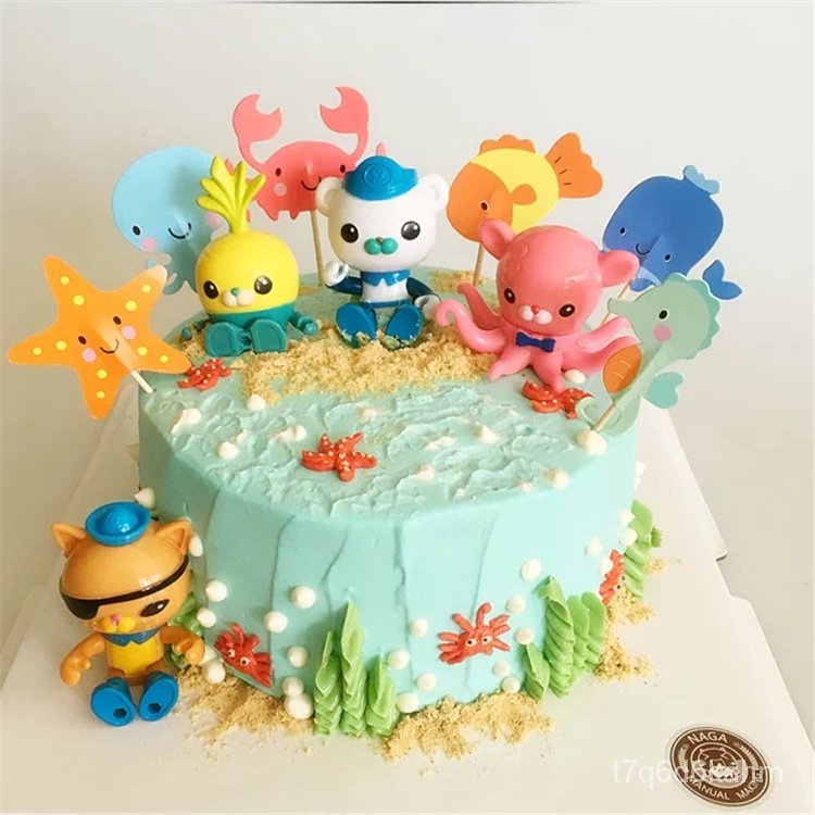 8pcs Octonauts Toy Set Children S Toys Barnacles Kwazii Peso Penguin Shellington Dashi Inkling Action Figure Children S Shopee Thailand