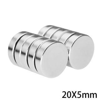 1ชิ้น 20*5มิล แม่เหล็กแรงดูดสูง 20x5 มม. แม่เหล็ก 20*5mm แม่เหล็กดูด แรงสูง 20mm x 5mm แม่เหล็กแรงสูง 20x5มิล Magnet