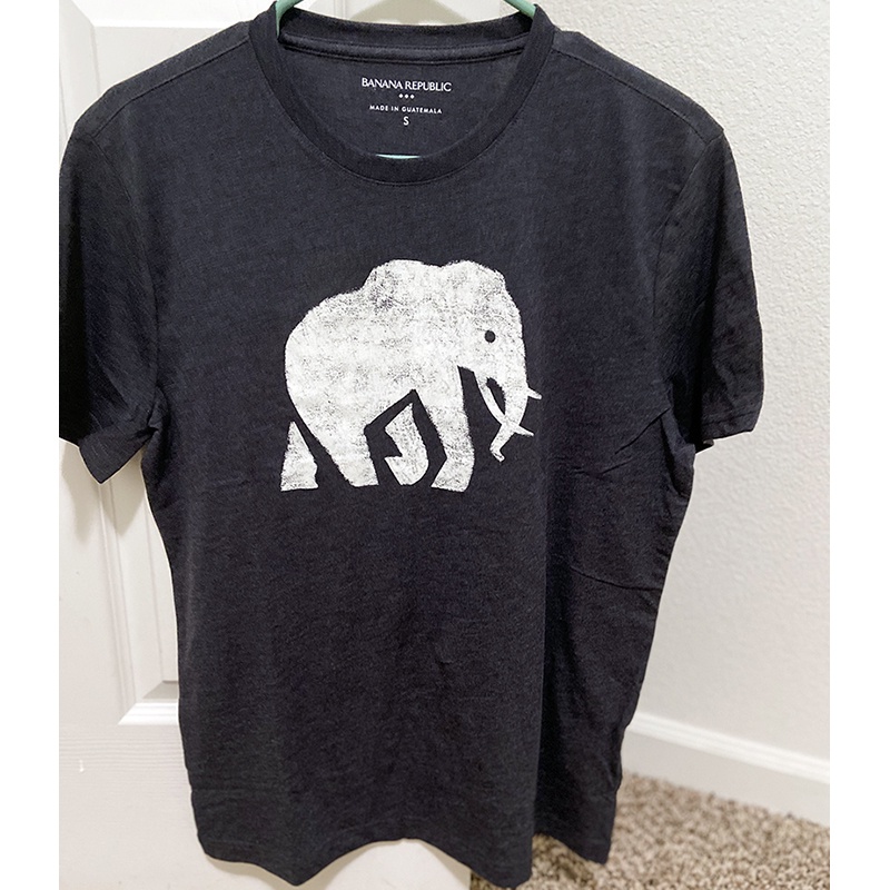 BANANA REPUBLIC เสื้อยืดแขนสั้น คอกลม พิมพ์ลายกล้วยสาธารณรัฐ สําหรับผู้ชายS-5XL