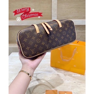 Hiend Louisvuitton กระเป๋าแบรนด์เนม ไซค์12” ลายหลุยส์