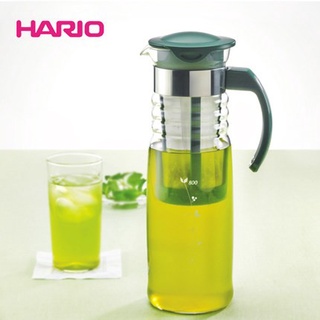 HARIO เหยือกกาแฟสกัดเย็น 1200มล. สีเขียวเข้ม