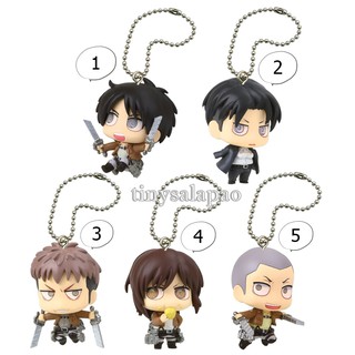 พวงกุญแจ Attack on Titan ผ่าภิภพไททัน Shingeki no Kyojin Figure Gashapon Takara Tomy แท้จากญี่ปุ่น