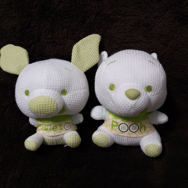 ตุ๊กตามือสองจากญี่ปุ่น Pooh & Piglet