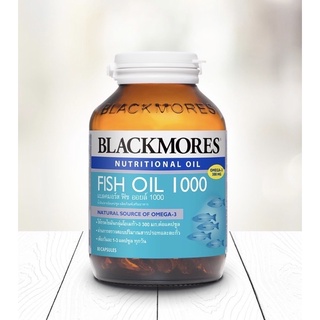 Blackmores Fish Oil น้ำมันปลา 1000 mg. 80 แคปซูล