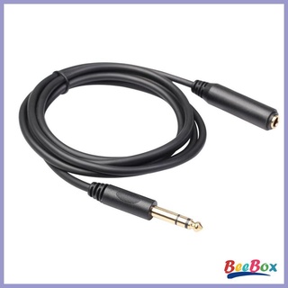 [New Year Promotion] 6.35 Headphone Extension Cable TRS 1/4" Male to Female Cord Stereo New 6ft