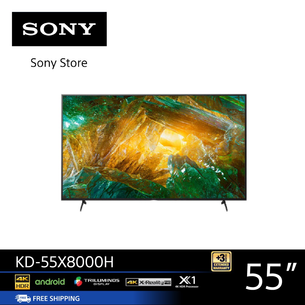Sony 55 inch Smart Android TV, 55X8000H