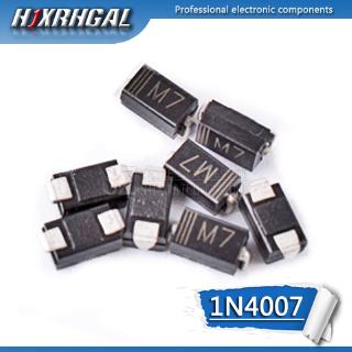 ชุดอุปกรณ์ Smd 1a 1000v In4007 1n4007 M7 100 ชิ้น