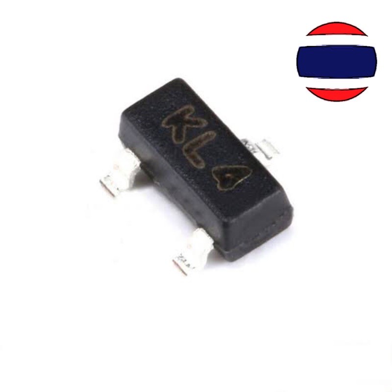 10pcs KL4 KL8 SMD Transistor BAT54S BAT54SW BAT54W L41 SOT-23 BAT54  SOT23