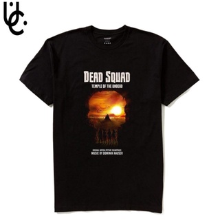 ผ้าฝ้ายแท้เสื้อยืด ผ้าฝ้าย ขนาดใหญ่ พิมพ์ลายการ์ตูนอนิเมะ Deadsquad สไตล์วินเทจ เรโทร 30s สําหรับผู้ชาย และผู้หญิงS-4XL