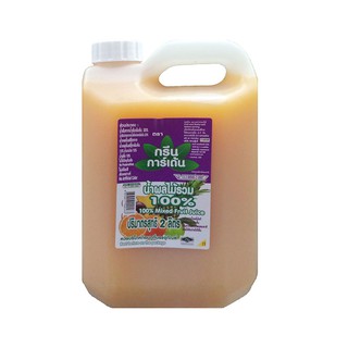 กรีนการ์เดนน้ำผลไม้รวม100% พาสเจอร์ไรส์พาสเจอร์ไรส์ 2 ล. Green Garden 100% Pasteurized Fruit Juice Pasteurized 2L.