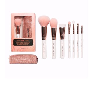 ใส่โค้ด DMELWMK ลด 60.- LUXEFUR Bring Me Peach Collection - 7 Pieces Brush Set เซ็ตแปรงลุคซ์เฟอร์ 7 ชิ้น