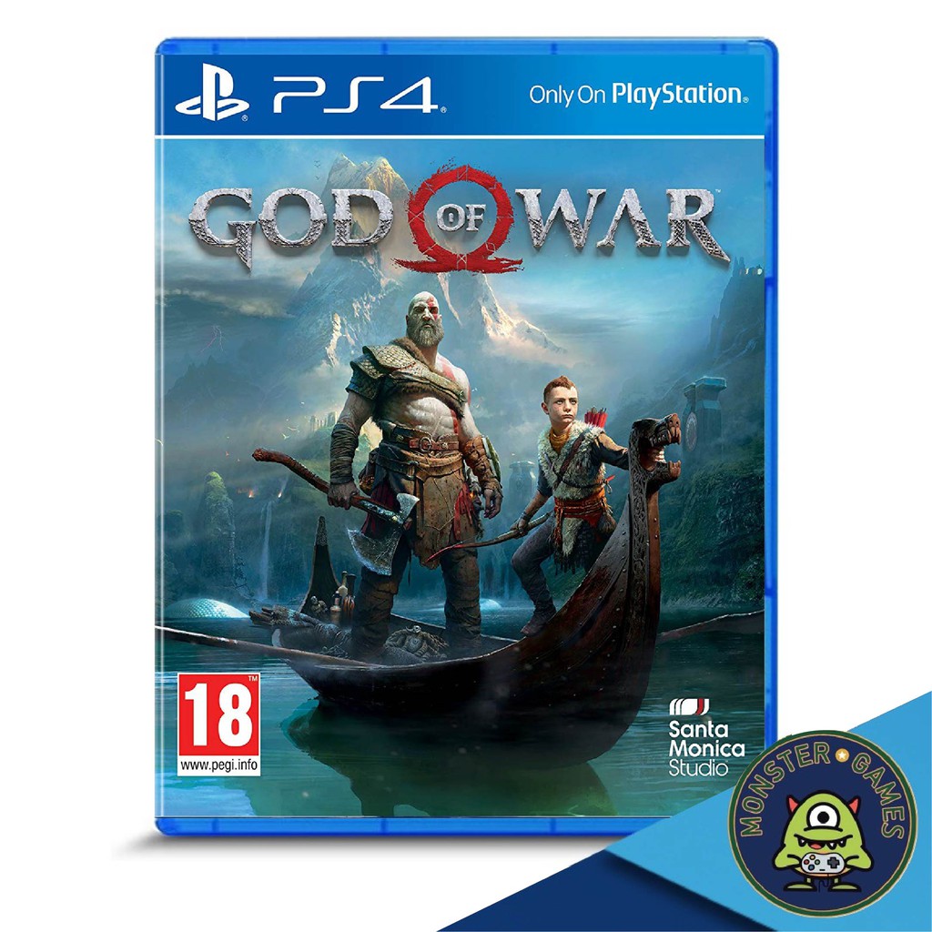 SALE God of War 4 Ps4 แผ่นแท้มือ1 !!!!! (GOW 4 Ps4)(God of War4 Ps4) เกมและอุปกรณ์เสริม แผ่นและตลับเกม เพลย์สเตชั่น