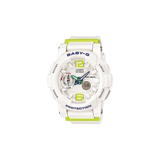 Casio Baby-G นาฬิกาข้อมือ สายเรซิ่น รุ่น BGA-180-7B2DR - White