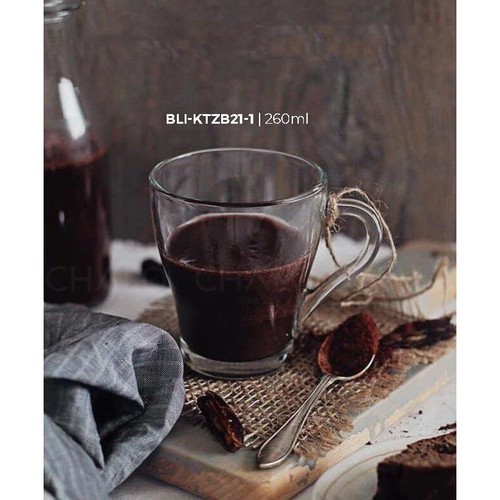 ของแท้ OCEAN DEALCER ชุด 6 ชิ้น Americano Thai Ocean Glass Coffee ถ้วยชาร้อน - P02440 (355ml)