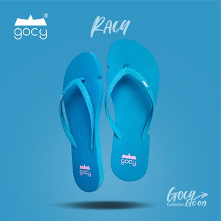 Gocy รุ่น Racy Blue รองเท้าแตะยางธรรมชาติ