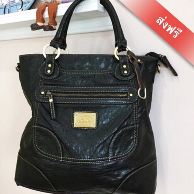 กระเป๋าหนังแท้ แบรนด์ ANNE KLEIN แท้💯%