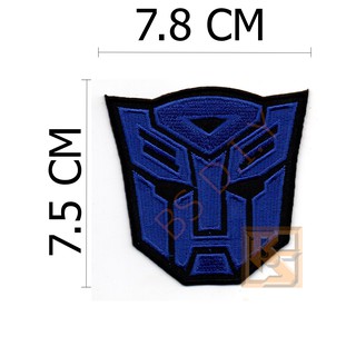 ตัวติดเสื้อ ตัวรีดเสื้อ อาร์ม Armpatch Transformer Autobot ทรานฟอร์เมอร์