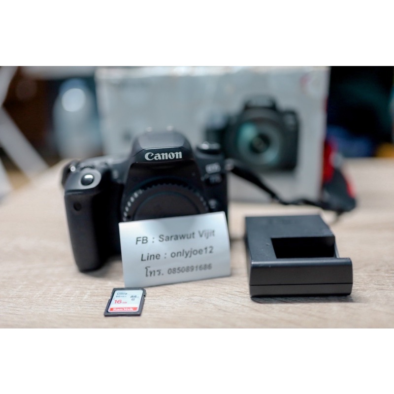 Canon EOS 77d มือสอง