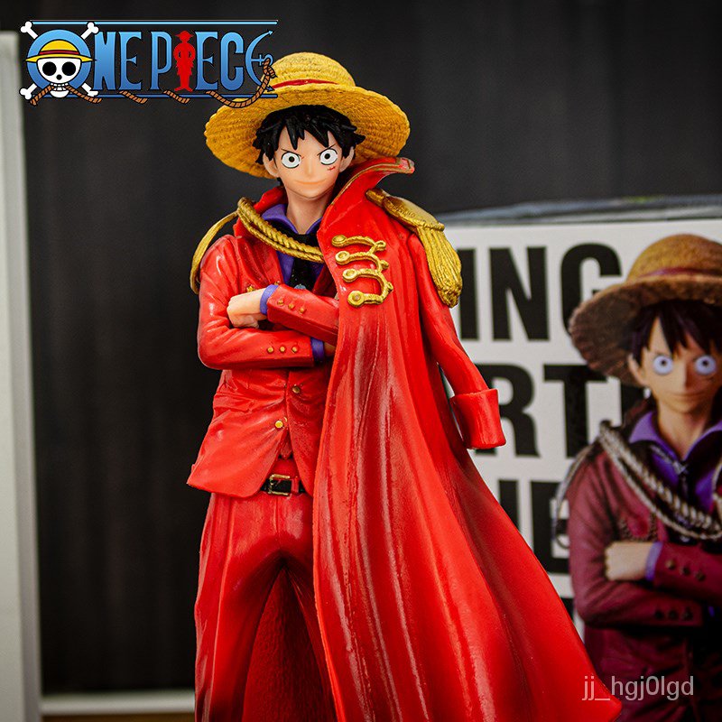20วันครบรอบ One Piece มือทำหมวกฟาง Lufei รุ่นอะนิเมะตุ๊กตารุ่นจำกัด Ace ...
