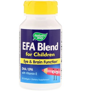 Natures Way, EFA Blend for Children, 120 Softgels