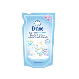 D-Nee ดีนี่ ผลิตภัณฑ์ปรับผ้านุ่มเด็ก น้ำยาปรับผ้านุ่มดีนี่กลิ่น Morning Fresh ถุงเติม 600 มล.