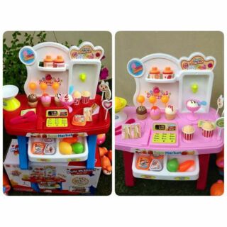 ชุดMini Market play set ร้านขายไอติมและขนมหวาน