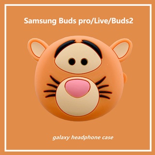 สําหรับ samsung Galaxy buds 2 ซิลิโคนนิ่ม หูฟัง เคส eeyore tiger การ์ตูนน่ารัก buds live buds Pro เคส