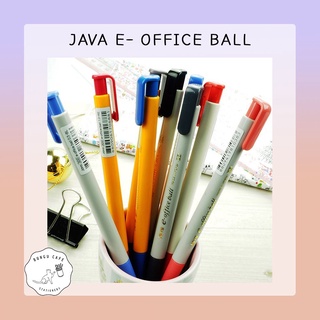 ปากกาลูกลื่น JAVA E-Office 0.5,0.7,1.0mm.