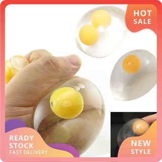 YX-T Novelty Anti Stress Ball Fun Splat Egg Venting Balls Reliever Toy Funny Gift