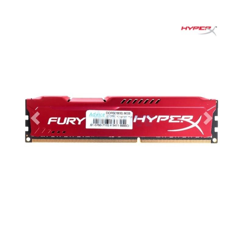 Kingston RAM DDR3(1600) 8GB Hyper-X FURY (HX316C10F/8)