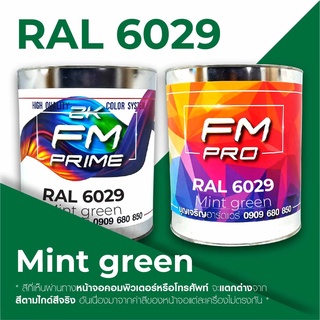 สี RAL6029 Mint green