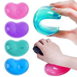 Soft Silicone Mouse Wrist Rest Support Protective Pad Anti-Fatigue Crystal Gel Wrist Support Pad