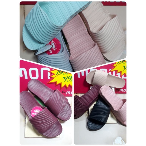 รองเท้า สวม MONOBO moniga 10.3 ลายน้ำ สวยเด่น