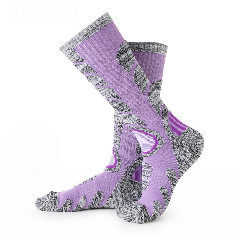 Laulax Men's Thermal Ski Socks | 3 Pairs Cashmere-Like Long Hose Winter Socks | UK 7-11 / EU 40-46 | Black, Burgundy, Blue