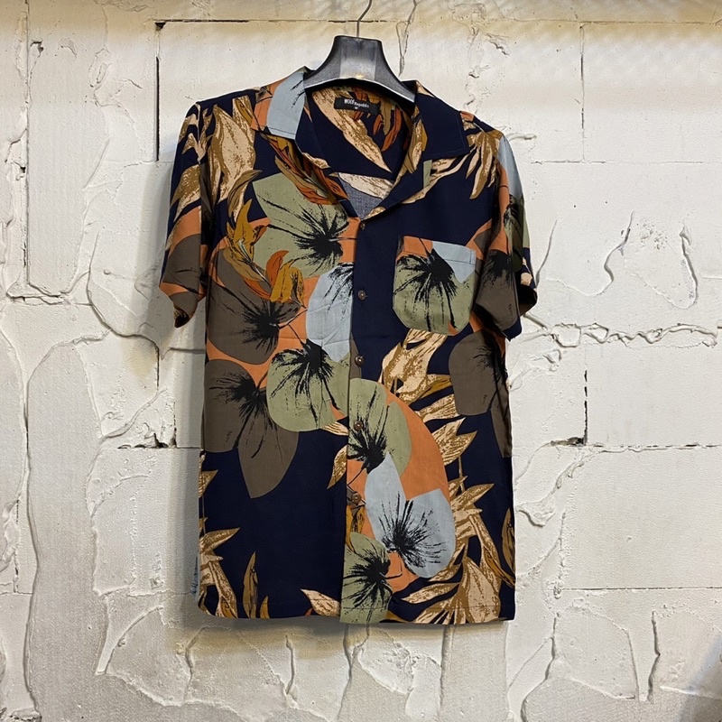 เสื้อเชิ้ตฮาวายลายสุดฮิต 9 แบบ มะพร้าว หน้าวัว M-4Xl ผ้าสปันไม่ร้อน เย็นสบาย ผ้านิ่ม ใส่ได้ทั้งชายหญิง