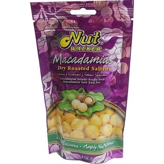 Nutwalker Dry Roast Salt Macadamias 50g  นัทวอล์คเกอร์แมคคาเดเมียอบเกลือ 50 กรัม