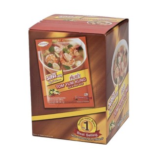 Thai tomyam seasoning powder ผงต้มยำ รสดี เมนู เครื่องต้มยำปรุงสำเร็จชนิดผง 60 กรัม x 10 ซอง