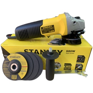 เครื่องเจียร ลูกหมู 4” Stanley รุ่น STGS6100 680วัตต์ แท้ 100% ประกัน 6 เดือน