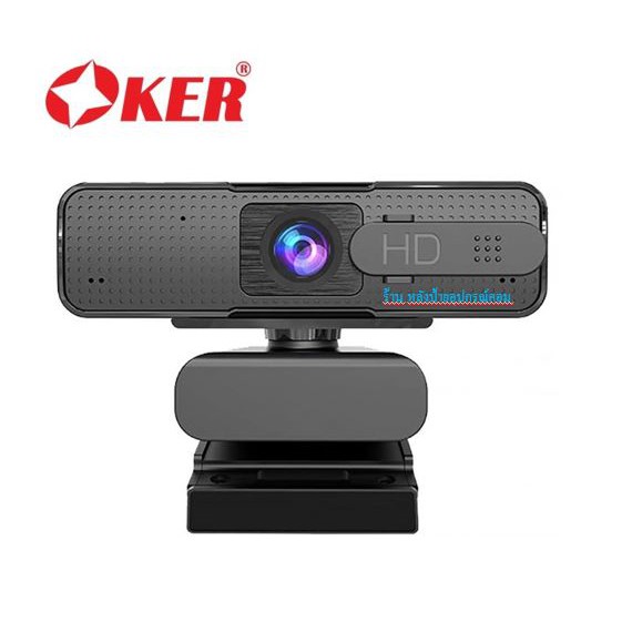 OKER ⚡️FLASH SALE⚡️(ราคาพิเศษ) New (AUTO FOCUS) กล้อง Webcam FULL HD 1080p OKER HD869