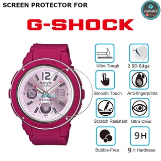 Casio G-Shock BGA-150-4B Series 9H ฝาครอบป้องกันหน้าจอนาฬิกา BGA150 กระจกนิรภัยแข็ง ป้องกันรอยขีดข่วน