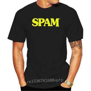 [100% Cotton] เสื้อยืด ผ้าฝ้าย 100% พิมพ์ลาย Spam licensed