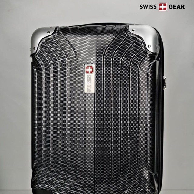 Swiss gear กระเป๋าเดินทางล้อลาก เนื้อ Pc น้ำหนักเบา ของแท้100% มีการรับประกัน